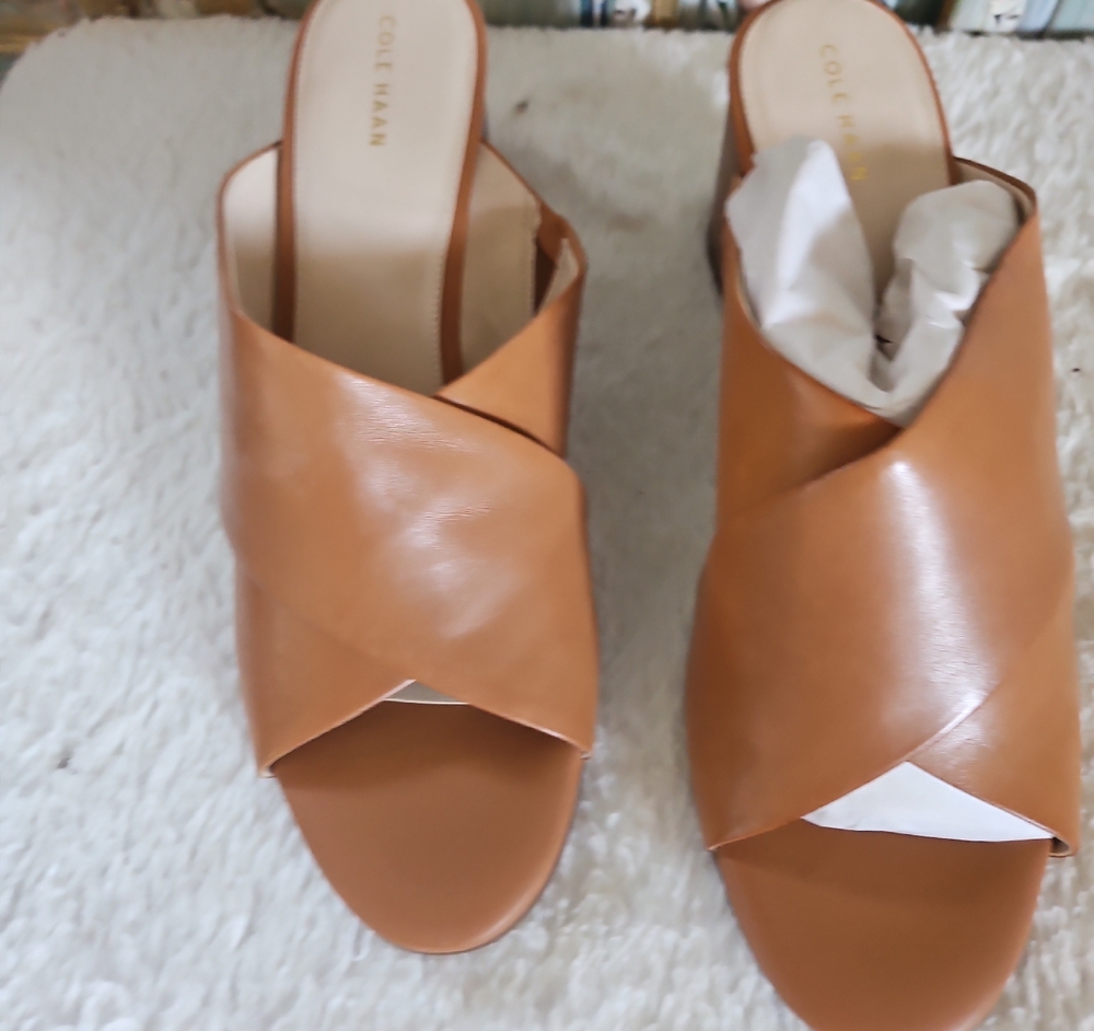 Cole Haan Women's Brown Mules